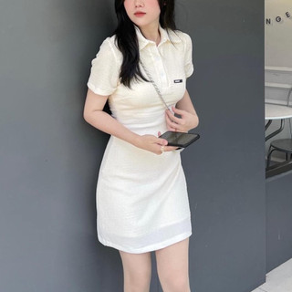 ĐẦM CỔ POLO THUN NHÚN - DA3066