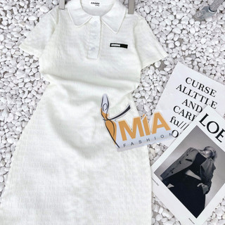 ĐẦM CỔ POLO THUN NHÚN - DA3066
