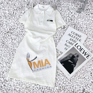 ĐẦM CỔ POLO THUN NHÚN - DA3066