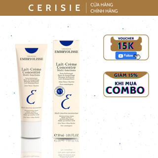 Kem dưỡng ẩm phục hồi da Embryolisse Lait Creme Concentré siêu dưỡng ẩm phục hồi da 30ml
