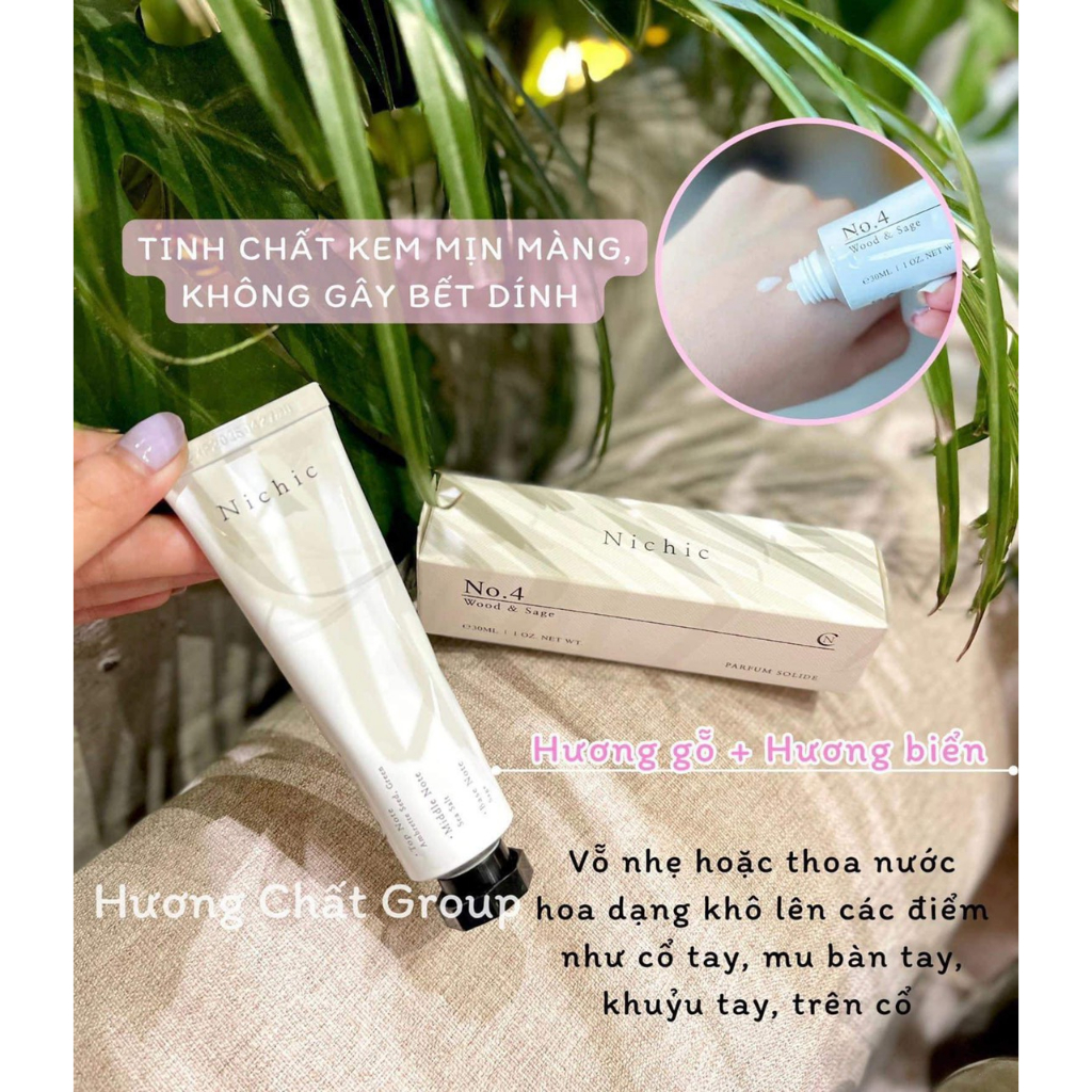 Măng tây baby - Nước hoa khô Nichic hương thêm dịu dàng
