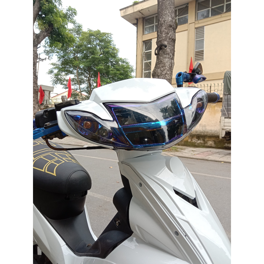 Đèn Pha Led 2 Tầng Cho Xe Sirius Sihelo,  Demi Kim Cương Mới Nhất