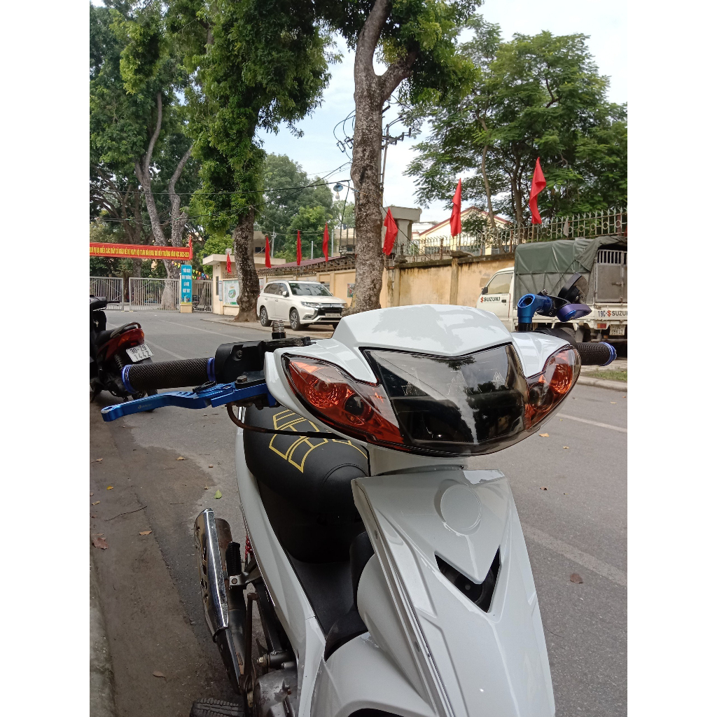 Đèn Pha Led 2 Tầng Cho Xe Sirius Sihelo,  Demi Kim Cương Mới Nhất