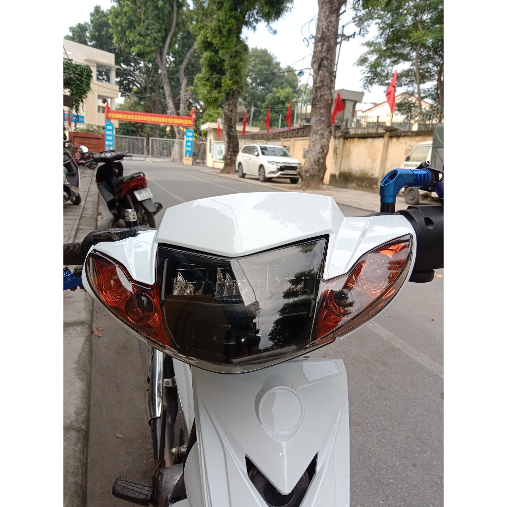 Đèn Pha Led 2 Tầng Cho Xe Sirius Sihelo,  Demi Kim Cương Mới Nhất