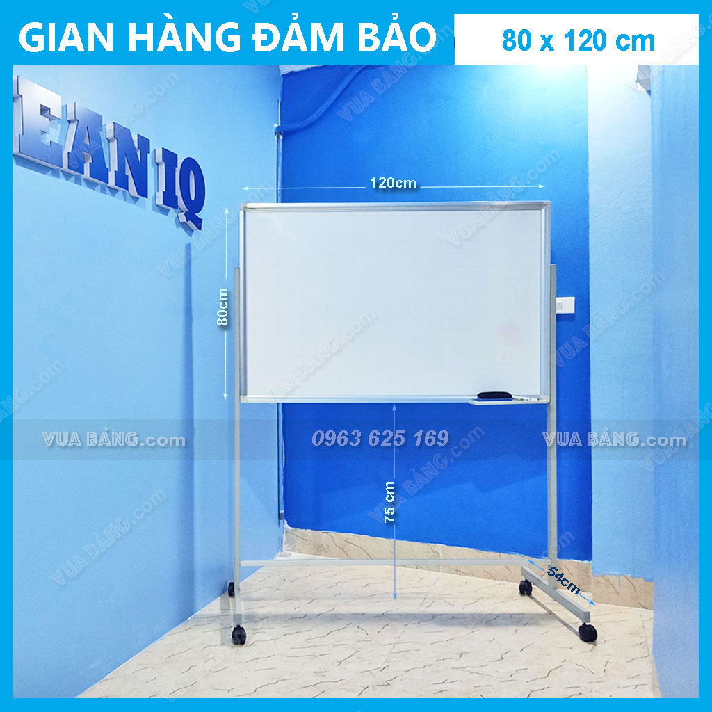 Bảng Từ Trắng Có Chân Di Động Viết Bút Lông