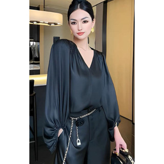 Set lụa đôn vai xếp ly vai Meadow Eclipse Clothing