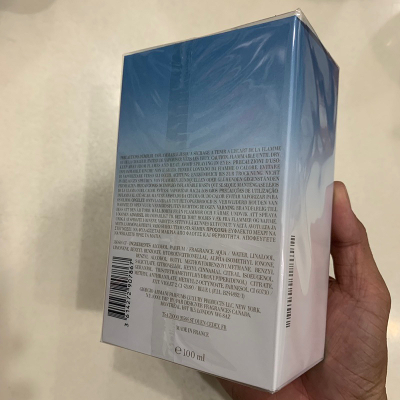 Nước hoa nữ Giorgio Armani Ocean di Gioia EDP 100ml full seal