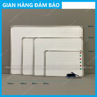 Bảng Từ Trắng Viết Bút Lông (Tặng 1 khay bút, 1 bút dạ, 1 xóa bảng, 6 nam châm)