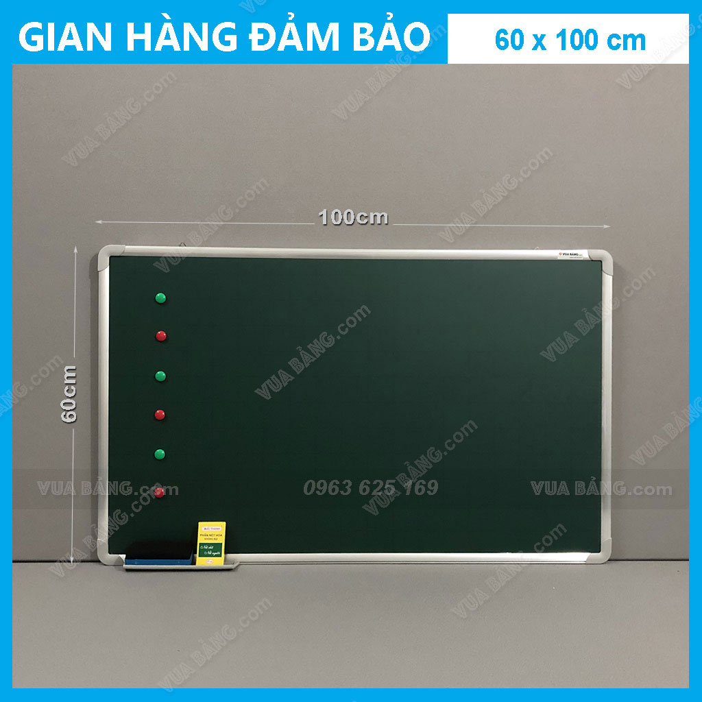 Bảng Từ Xanh Treo Tường Viết Phấn
