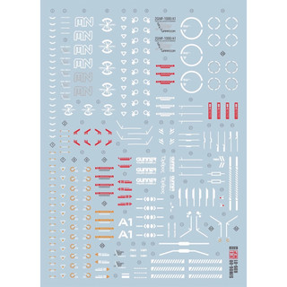 Đề can - Decal nước cho mô hình lắp ráp MG Zaku Warrior Luna ver