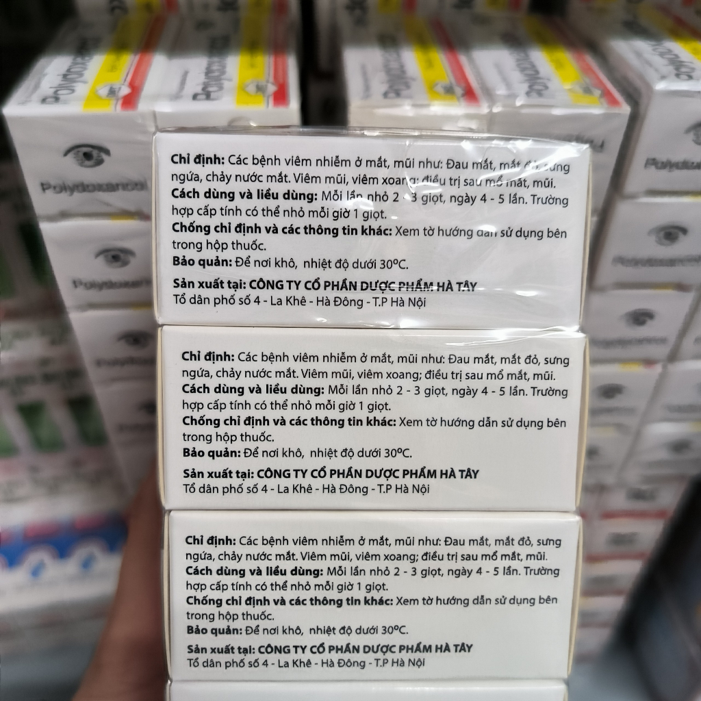 Combo 10 Lọ Nhỏ Mắt Mũi Tai Poly Deson