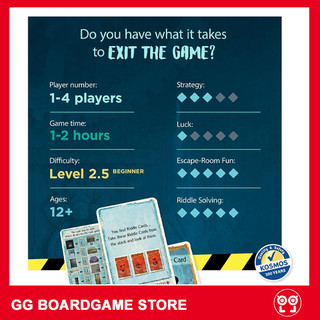 Trò chơi Boardgame Giải đố Exit: The Game