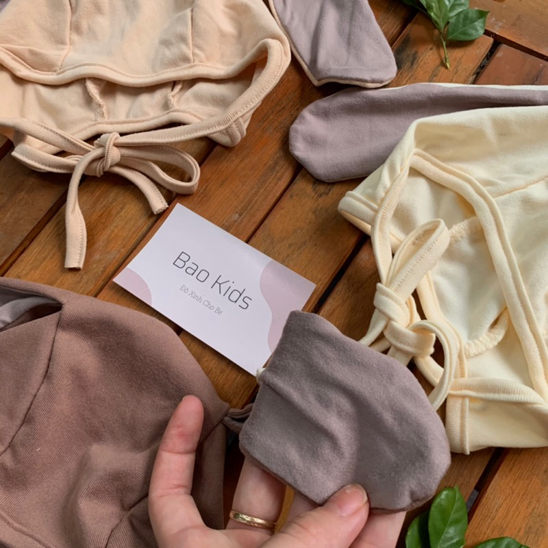 Bao Kids ❤ Mũ Cotton Tai Thỏ Dài Co Giãn Dễ Thương Cho Bé 0-4 Tuổi