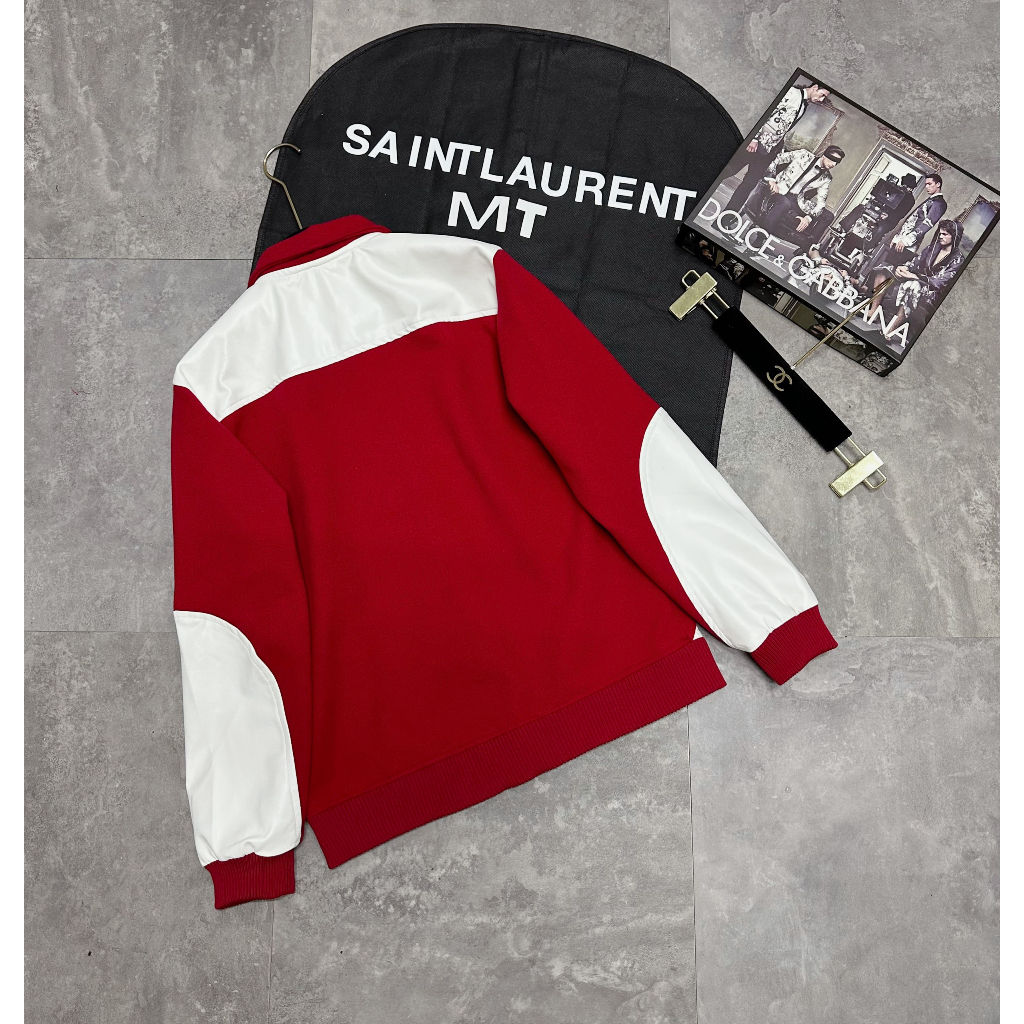 Bomber Vasity Đê Gờ Mix Họa Tiết Da Lộn 3 Màu HOTTREND 2023