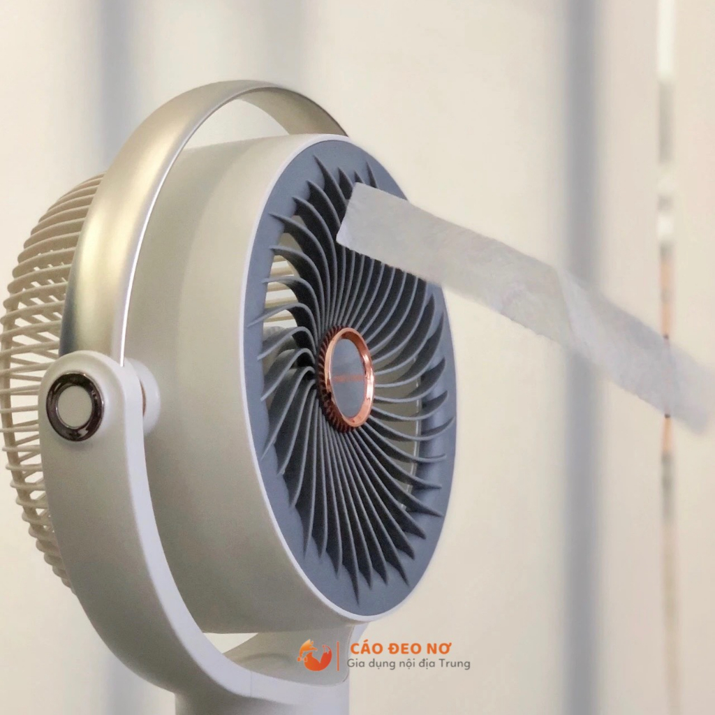 - Quạt Không Dây, Quạt Tích Điện MORPHY RICHARDS MR3700 Pin 2500mAh - Cáo Đeo Nơ