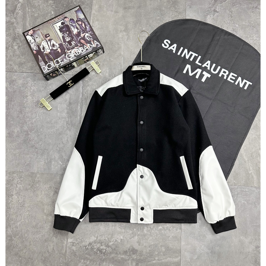 Bomber Vasity Đê Gờ Mix Họa Tiết Da Lộn 3 Màu HOTTREND 2023