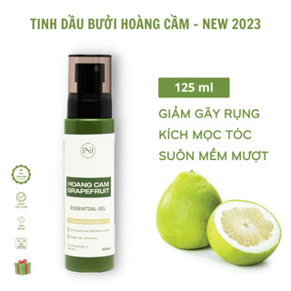 Tinh dầu bưởi Hoàng Cầm dạng xịt chai 125ml giúp giảm gãy rụng và góp phần kích thích sự phát triển của nang tóc
