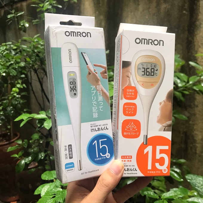 Nhiệt kế điện tử Omron MC-68XX thời gian đo chỉ 15-20 giây tiện lợi