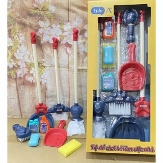 Bộ đồ chơi bé làm việc nhà, size lớn, quà tặng từ sữa Enfa