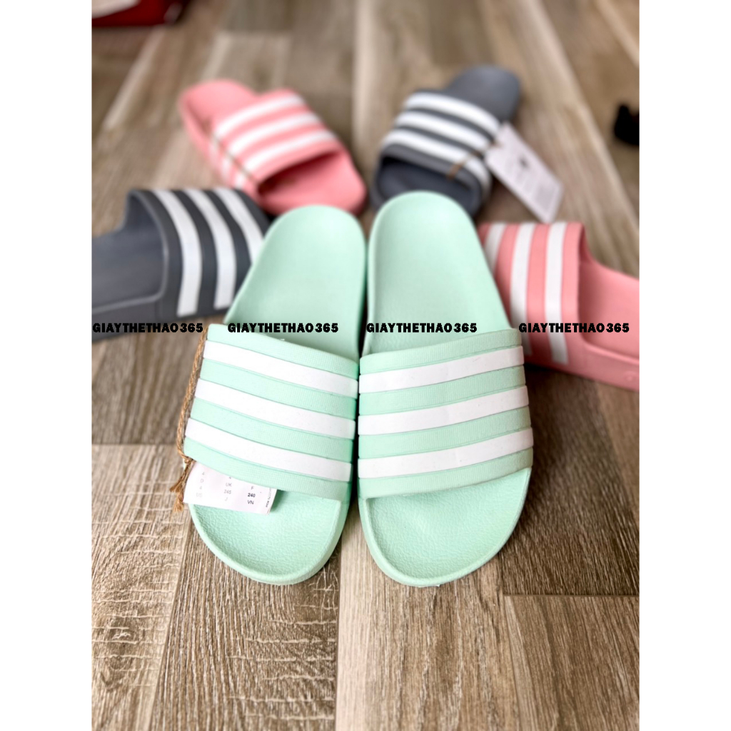 Dép nam quai ngang đúc nguyên khối 3 sọc nam nữ,dép đúc chống trơn trượt ful box-store genz