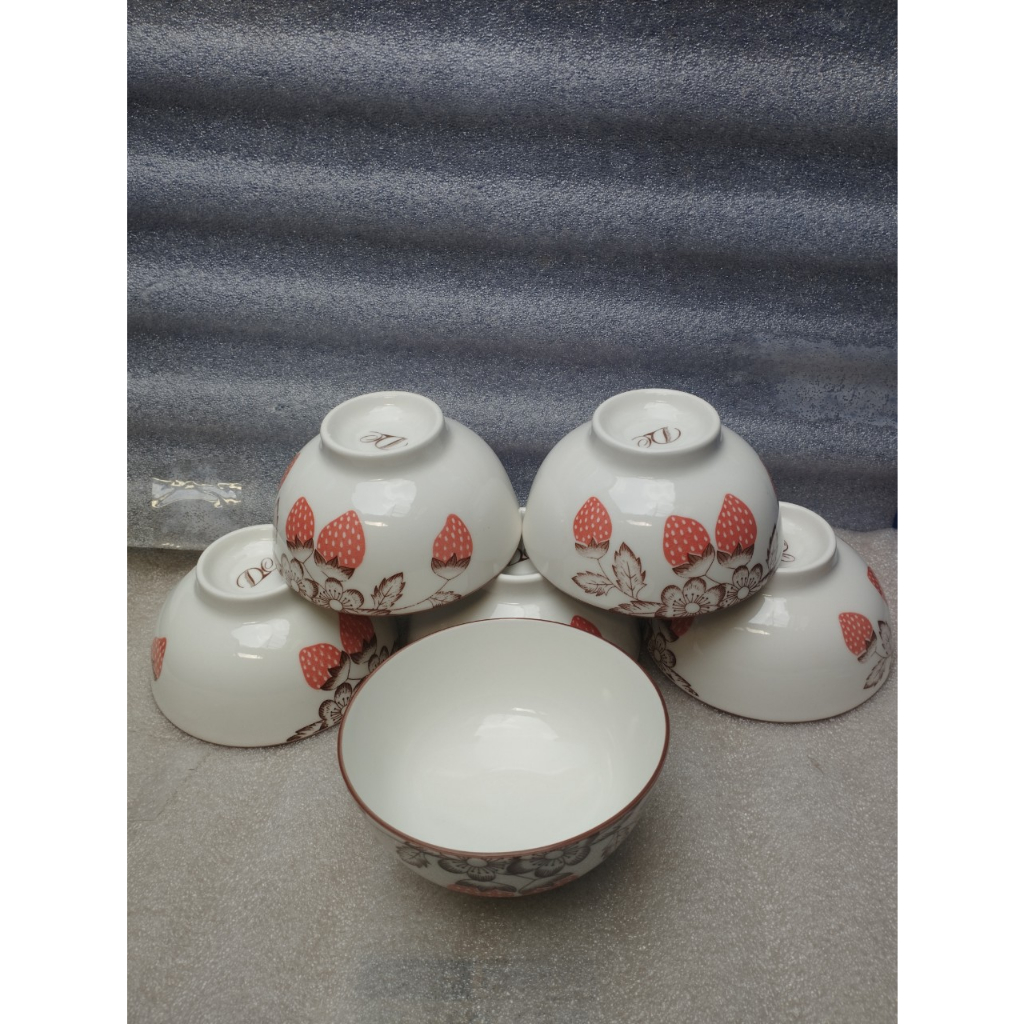 Combo 10 chén ăn cơm sứ cầu vồng 11 cm