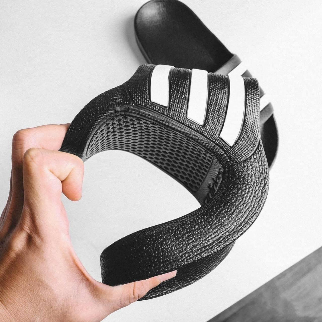 Dép đúc nam nữ adidass nguyên khối nam nữ unisex,dép đúc 3 sọc chống trơn trượt-store genz