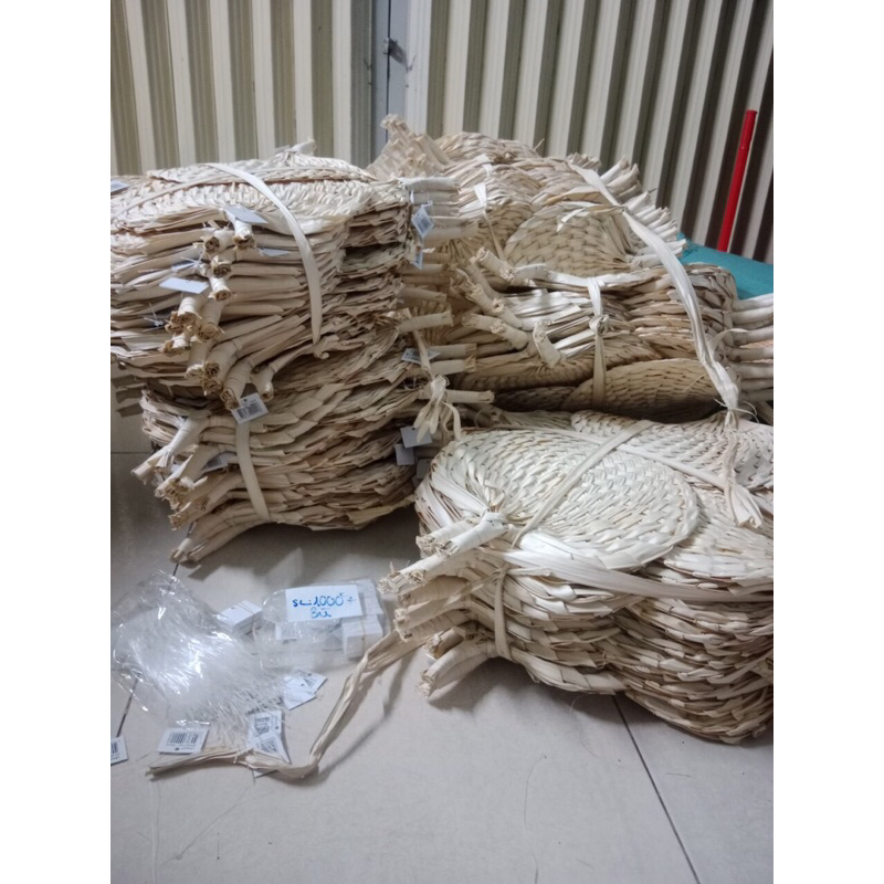 Quạt lá kè,quạt lá cọ decor,trang trí tết,làm đồ handmade,…