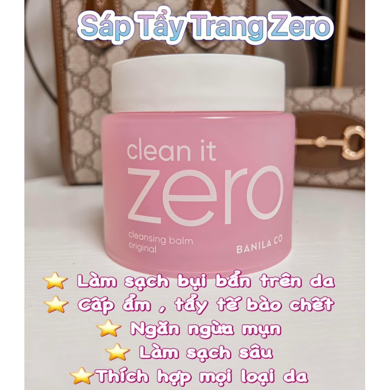 SÁP TẨY TRANG ZERO 50ML FULLBOX