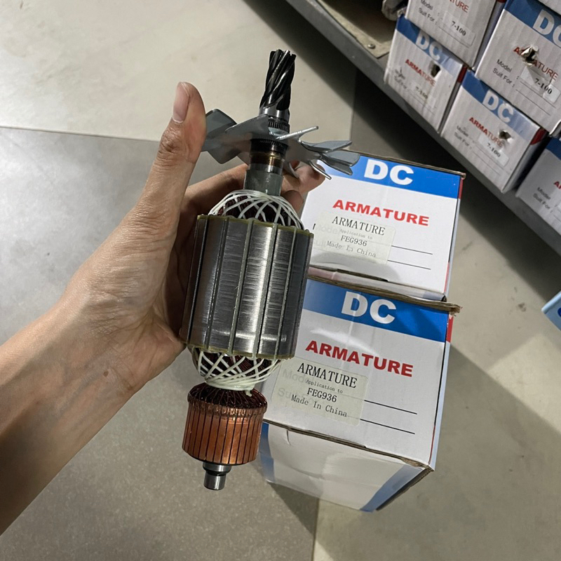 [ 100% Dây Đồng ] Rotor Máy Cắt Sắt FEG 936 EG-936 Hoặc Các Máy Trung Quốc Giống FEG 936 Xài Chung