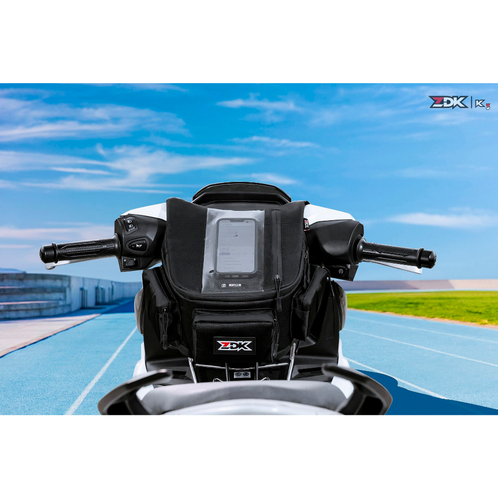 Túi treo xe máy ZDK3 để điện thoại vật dụng cá nhân siêu rộng rãi chính hãng