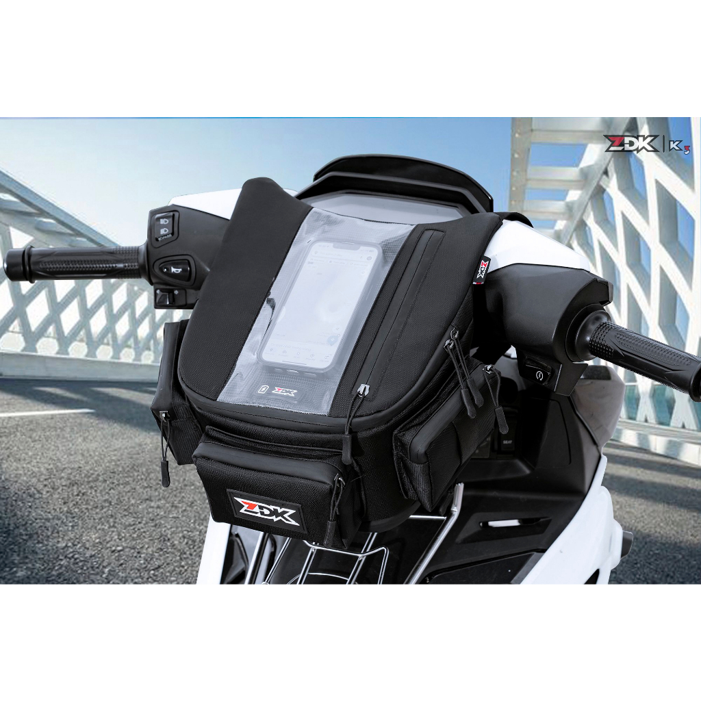 Túi treo xe máy ZDK3 để điện thoại vật dụng cá nhân siêu rộng rãi chính hãng