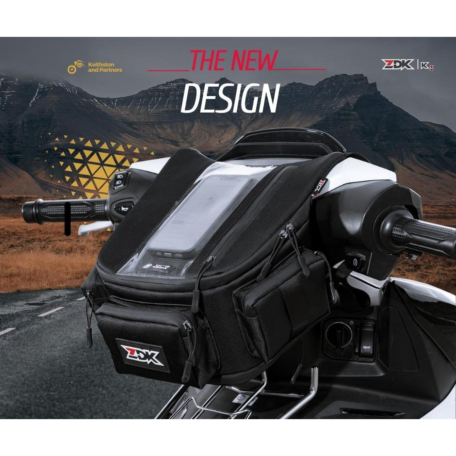 Túi treo xe máy ZDK3 để điện thoại vật dụng cá nhân siêu rộng rãi chính hãng