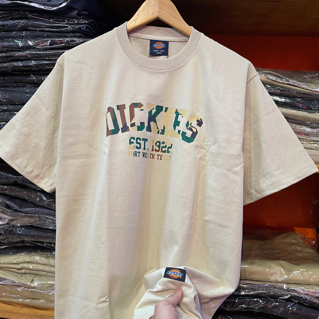 Áo thun nam nữ unisex Dickies basic cotton 100% chính hãng - Helistore