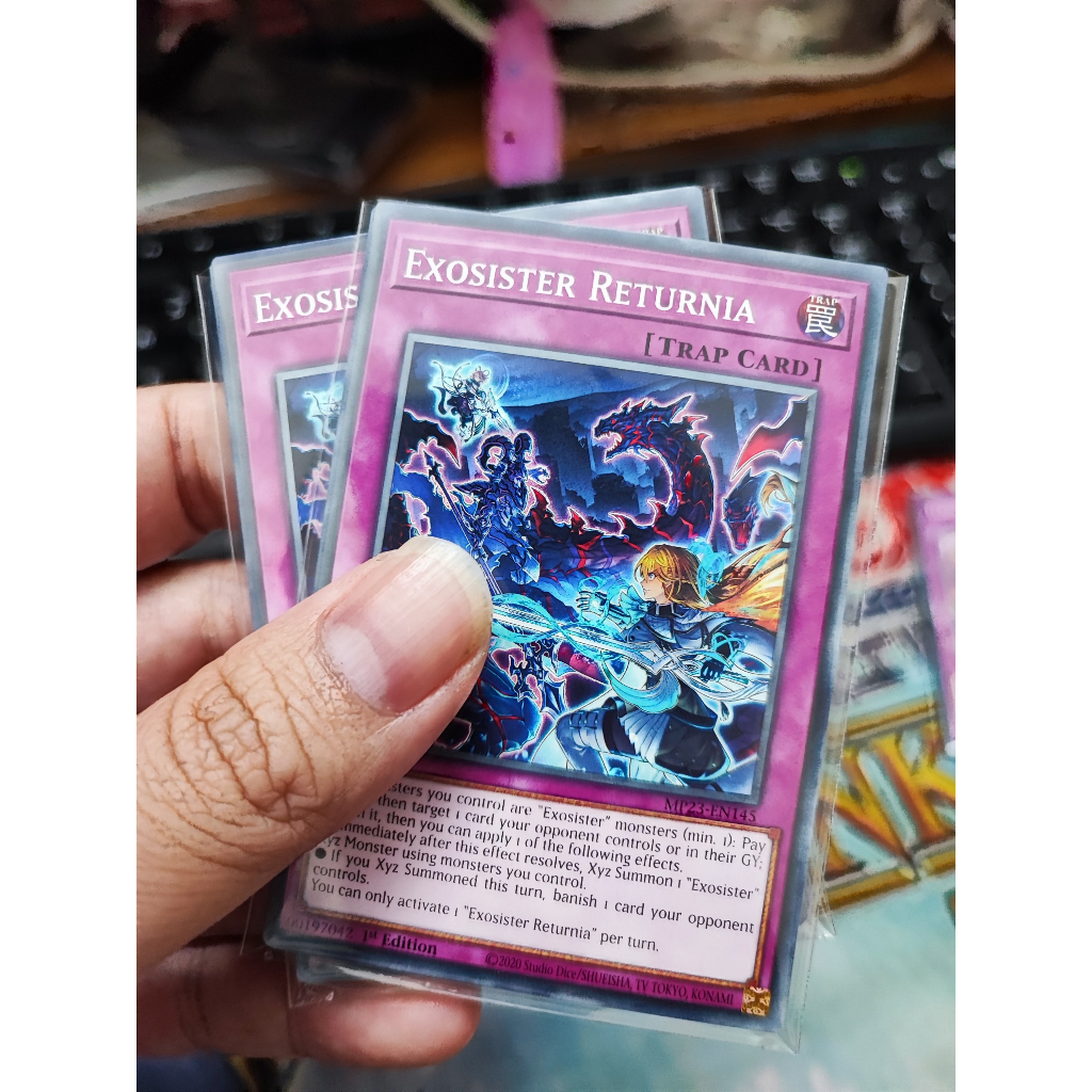 1 lá thẻ bài Exosister Returnia - MP23-EN145 - Common 1st Edition