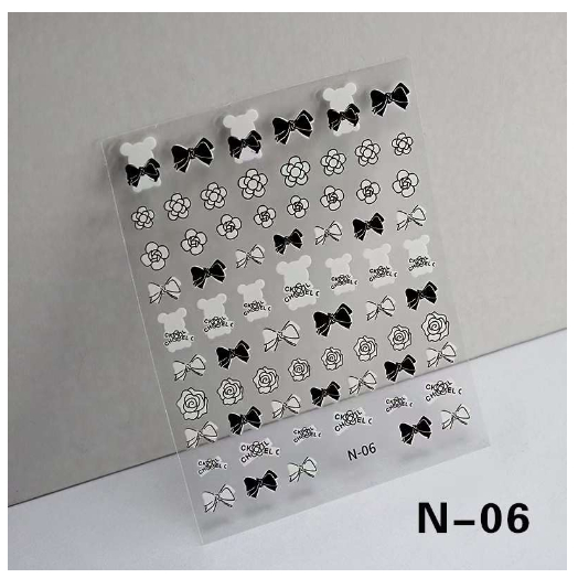 sticker dán móng, trang tri nail mã mới