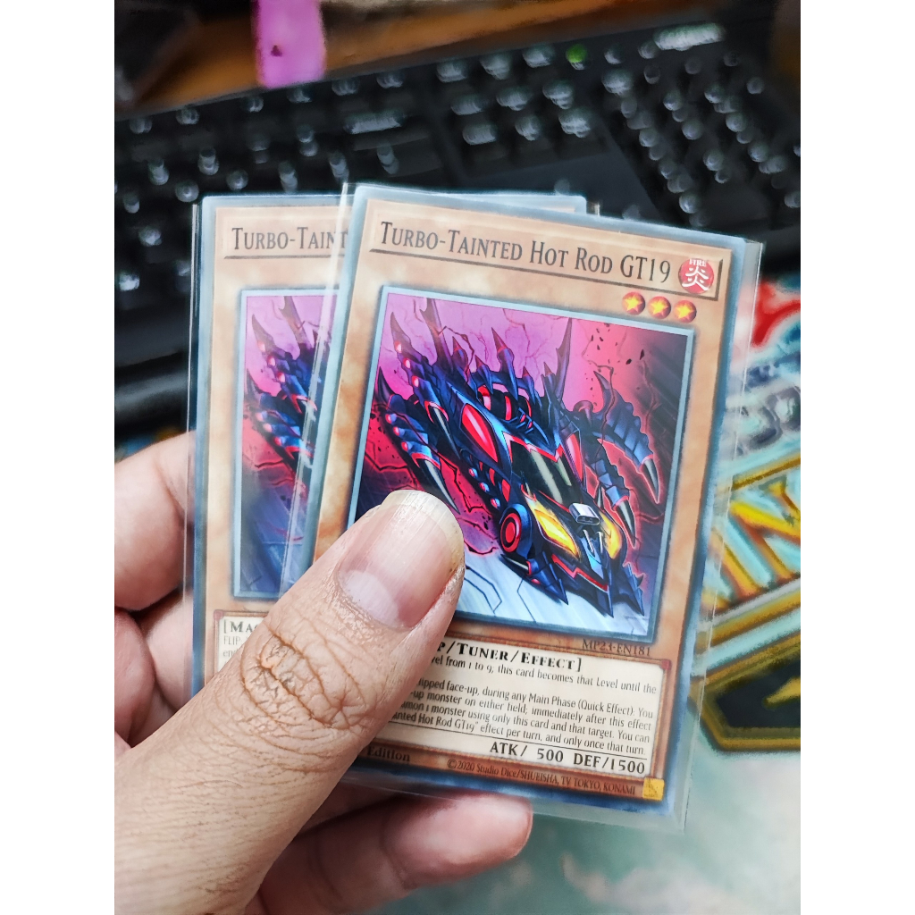 1 lá thẻ bài Turbo-Tainted Hot Rod GT19 - MP23-EN181 - Common 1st Edition
