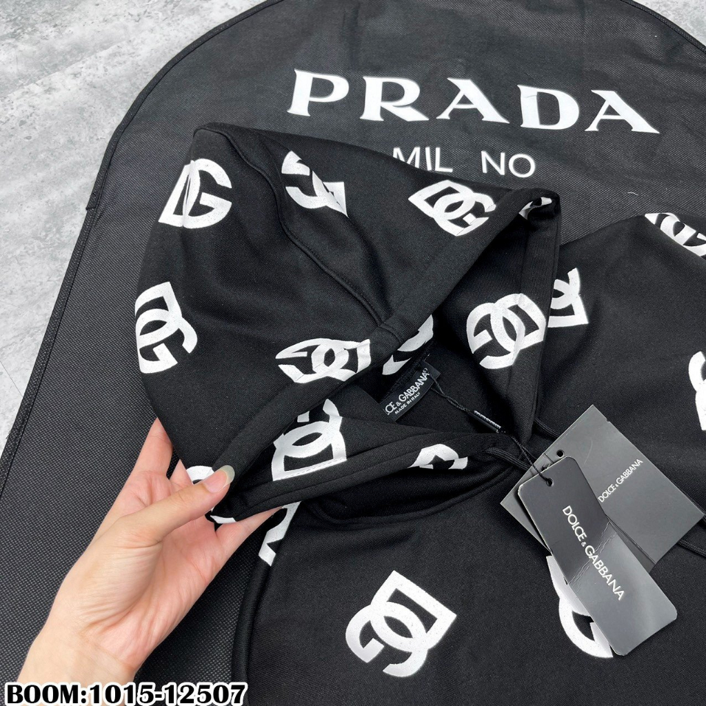 🔥Hot🔥Áo hoodie DG họa tiết logo thiết kế hot trend Nam nữ New 2023