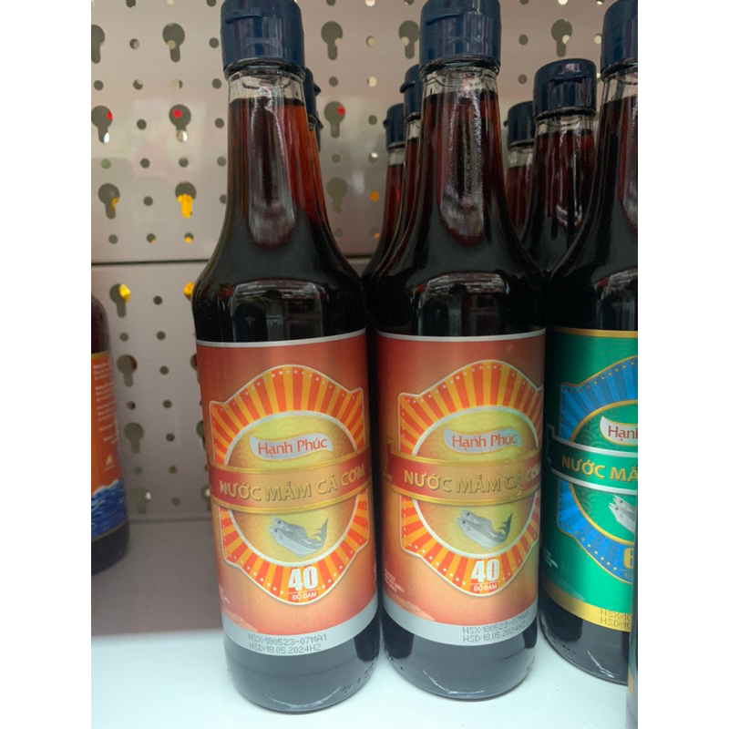 Nước mắm hạnh phúc 40 độ đạm 500ml