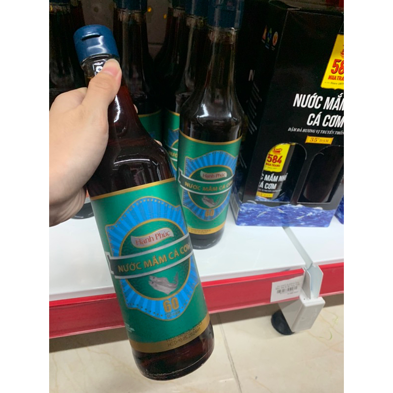 Nước mắm hạnh phúc 60 độ đạm 500ml