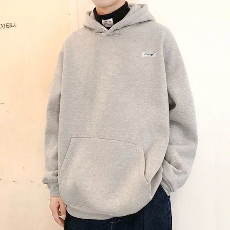 Áo Hoodie Nỉ Basic Unisex, Form Rộng, Tay Phồng, Mũ To 2 Lớp, Chất Dầy Dặn, Nam Nữ Mặc Đẹp Cute Giá Rẻ