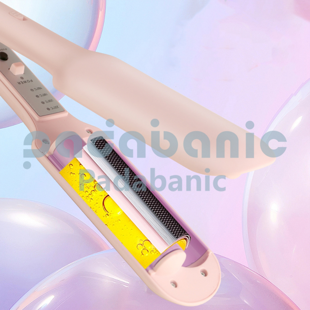 Máy Uốn Tóc Xoăn Sóng Nước Padabanic 9666 Tặng Kèm Máy Sấy Tóc Phát Sáng Ion Xanh Sấy Tạo Kiểu