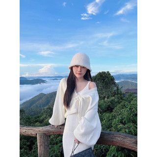 Mũ len lông thỏ siêu xinh