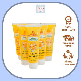 Sữa Rửa Mặt Collagen X3 - trắng sáng mịn màng