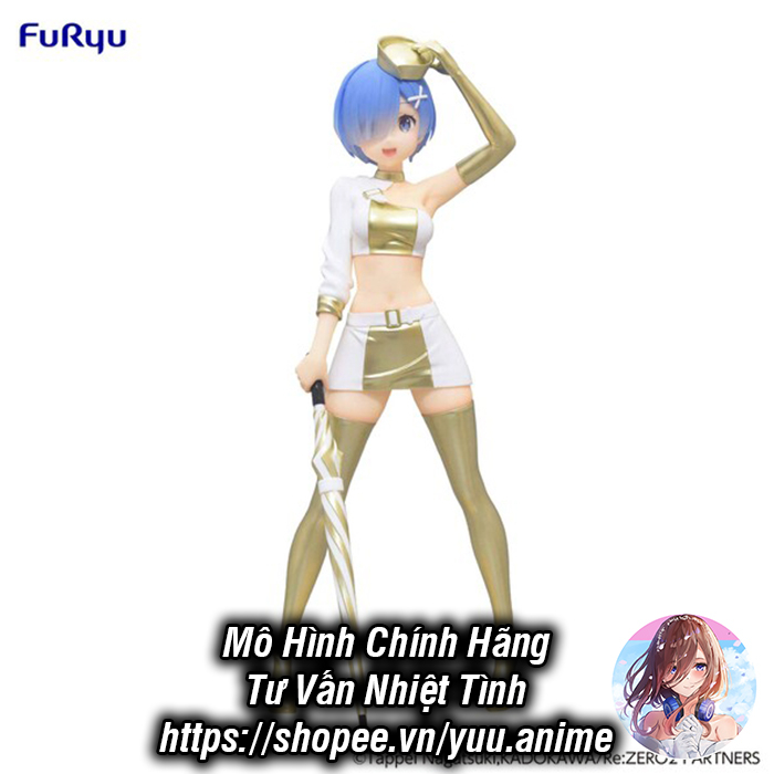 Mô Hình Chính Hãng Re:Zero - Rem - Trio-Try-iT - Racing Girl (FuRyu)