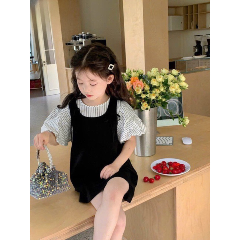 Váy xinh cho bé gái 12-38kg mộc baby store v232