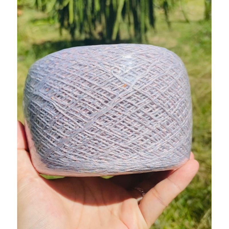 Sợi cotton hoa nhũ cuộn 250g