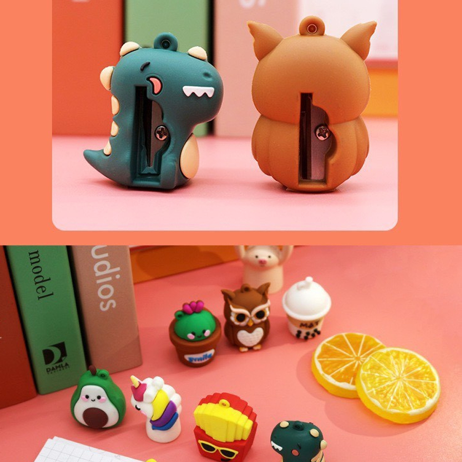 Gọt Bút Chì Hoạt Hình Nhựa PVC Cao Cấp