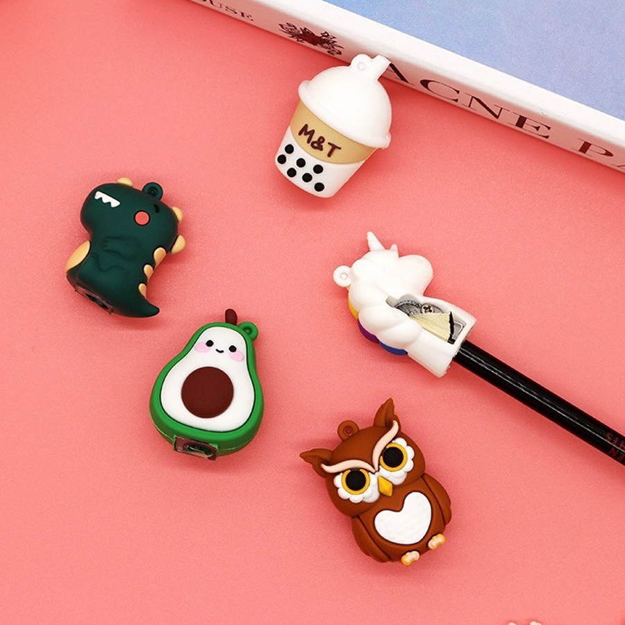 Gọt Bút Chì Hoạt Hình Nhựa PVC Cao Cấp