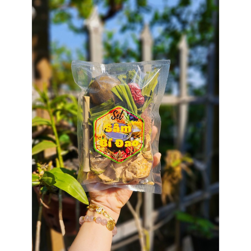 trà sâm dứa bí đao