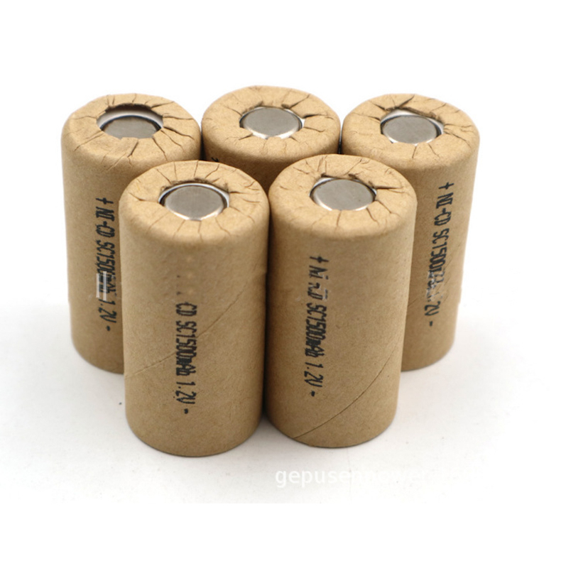 Pin đóng máy Ni Cd SC 1,2V 1500mAh nội trở thấp chuyên dùng chế pin dụng cụ cầm tay - dành cho thợ chuyên nghiệp